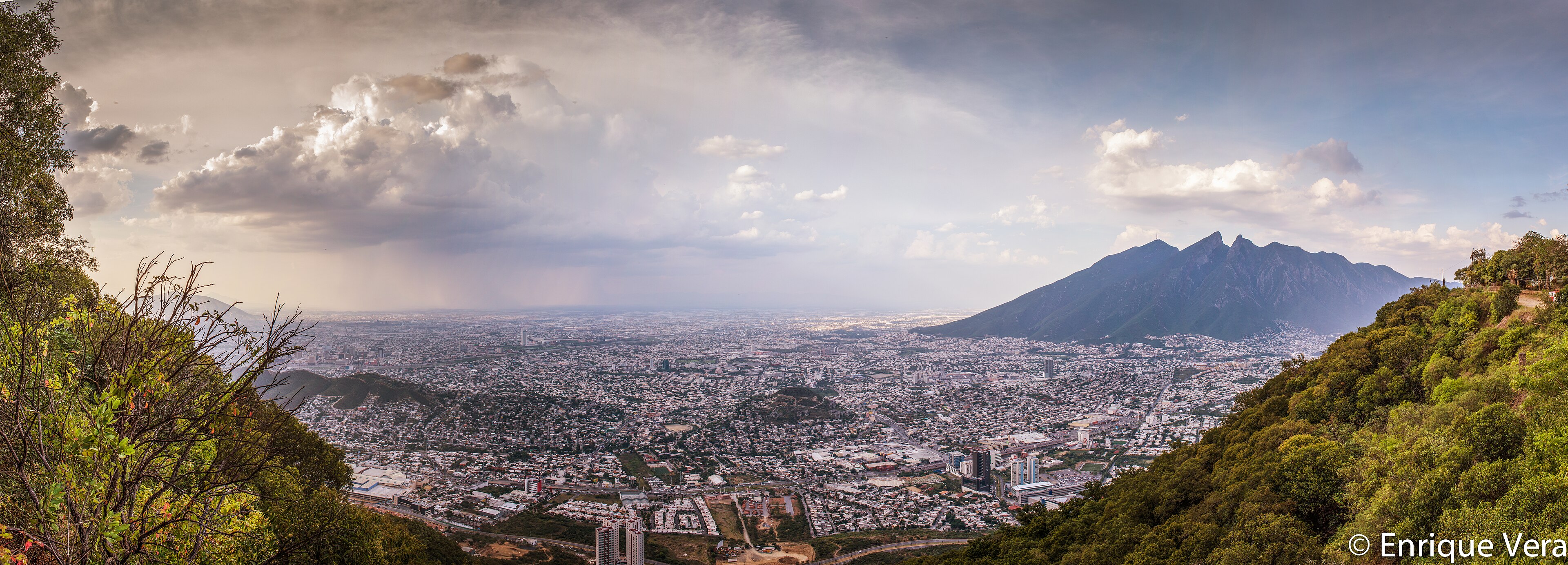 Cerro de la Silla over Monterrey